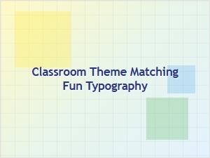 Fun Decorative Classroom Fonts for Theme Matching Typography
